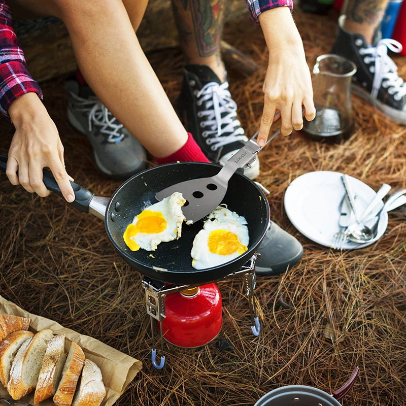Stainless Steel Folding Spatula Food Turner Outdoor Camping Cooking Accessories Outdoor Camping Equipment
Stainless Steel Folding Spatula Food Turner Outdoor Camping Cooking Accessories Outdoor Camping Equipment