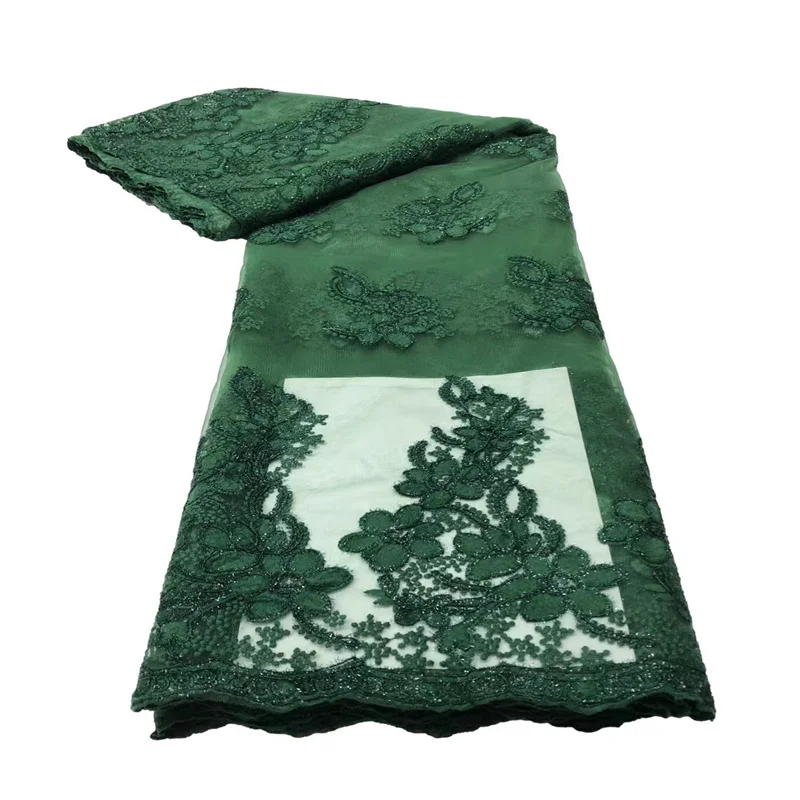 Green African Lace Fabric Sequins French Mesh Net Lace Fabric Dress Materials Nigerian Tulle Lace Fabric For Party
Green African Lace Fabric Sequins French Mesh Net Lace Fabric Dress Materials Nigerian Tulle Lace Fabric For Party