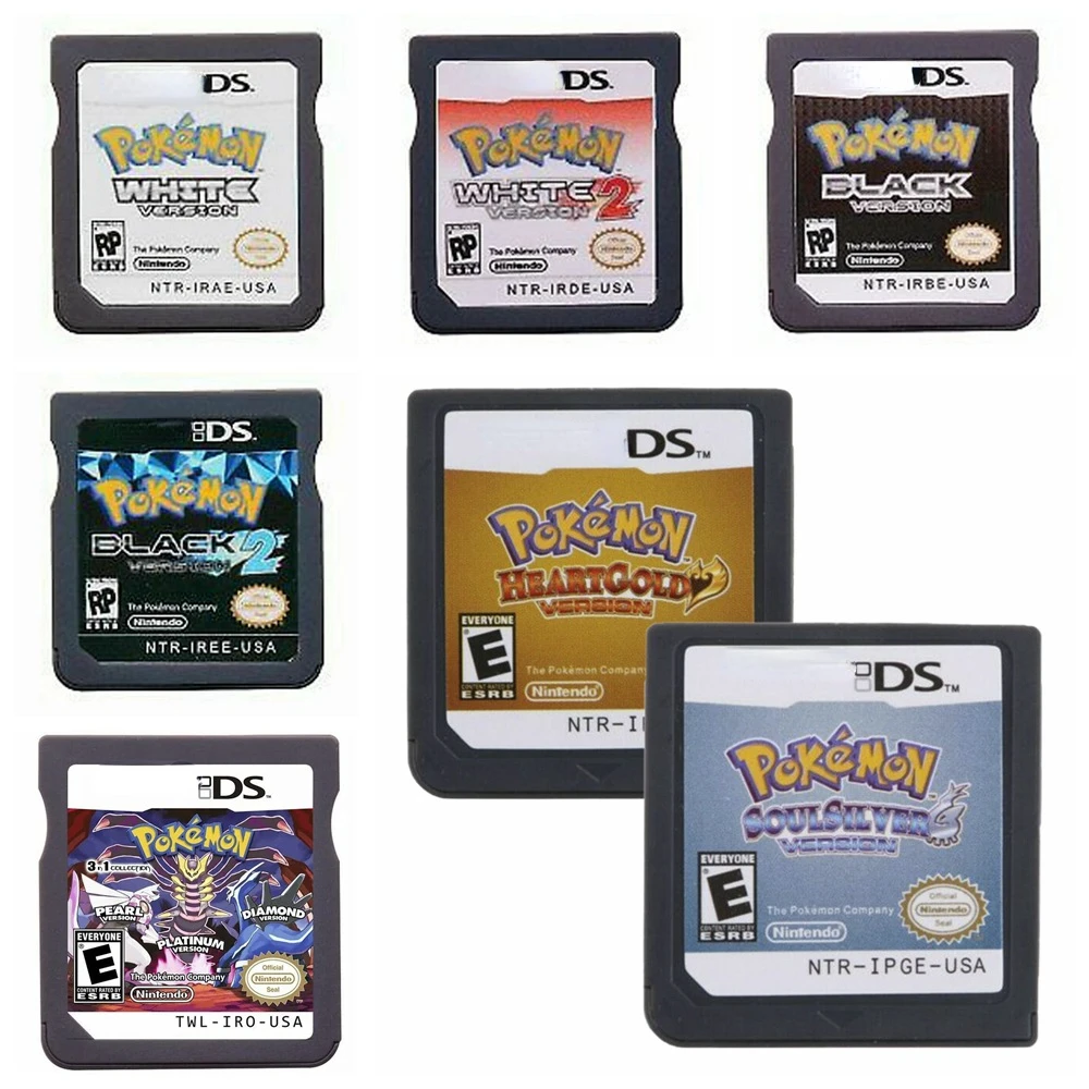 English Version NDS Game Cards 23in1 MAGEMAN 3DS NDSi Kirby Pokemon Diamond Gold Heart Silver Soul Gold Pearl
English Version NDS Game Cards 23in1 MAGEMAN 3DS NDSi Kirby Pokemon Diamond Gold Heart Silver Soul Gold Pearl