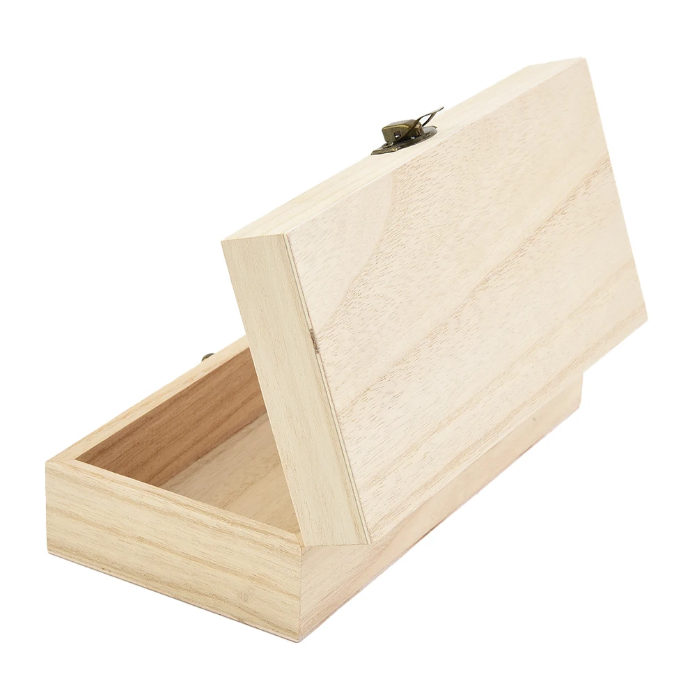 Wooden Storage Box Metal Buckle Natural/Light/Dark Rectangular Retro Style 1PCS 20*10*6cm Environmental Protection
Wooden Storage Box Metal Buckle Natural/Light/Dark Rectangular Retro Style 1PCS 20*10*6cm Environmental Protection