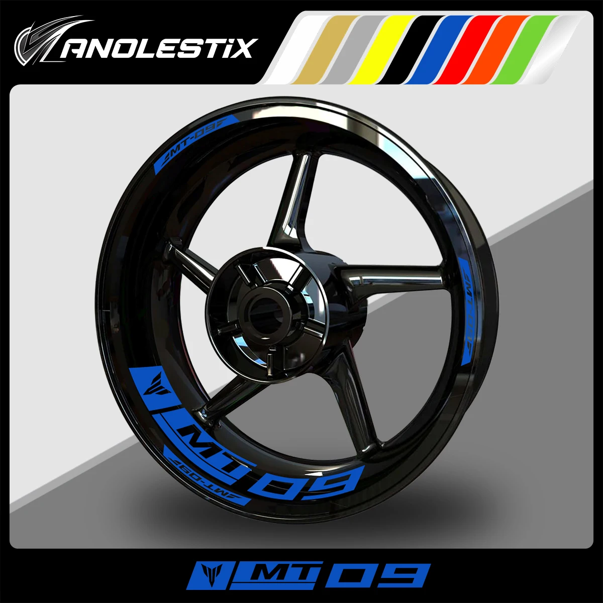 AnoleStix Reflective Motorcycle Wheel Sticker Hub Decal Rim Stripe Tape For YAMAHA MT09 MT-09 2017 2018 2019 2020 2021 2022
AnoleStix Reflective Motorcycle Wheel Sticker Hub Decal Rim Stripe Tape For YAMAHA MT09 MT-09 2017 2018 2019 2020 2021 2022