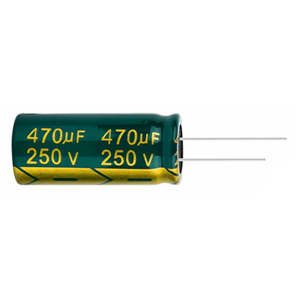 2pcs/lot high frequency low impedance 250v 470UF aluminum electrolytic capacitor size 18*40 470UF 20%
2pcs/lot high frequency low impedance 250v 470UF aluminum electrolytic capacitor size 18*40 470UF 20%