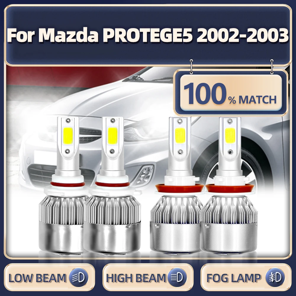 240W 40000LM Canbus Led Headlight H7 9005 HB3 Car Lights Bulbs 12V 6000K White Turbo Auto Lamp For Mazda PROTEGE5 2002 2003
240W 40000LM Canbus Led Headlight H7 9005 HB3 Car Lights Bulbs 12V 6000K White Turbo Auto Lamp For Mazda PROTEGE5 2002 2003