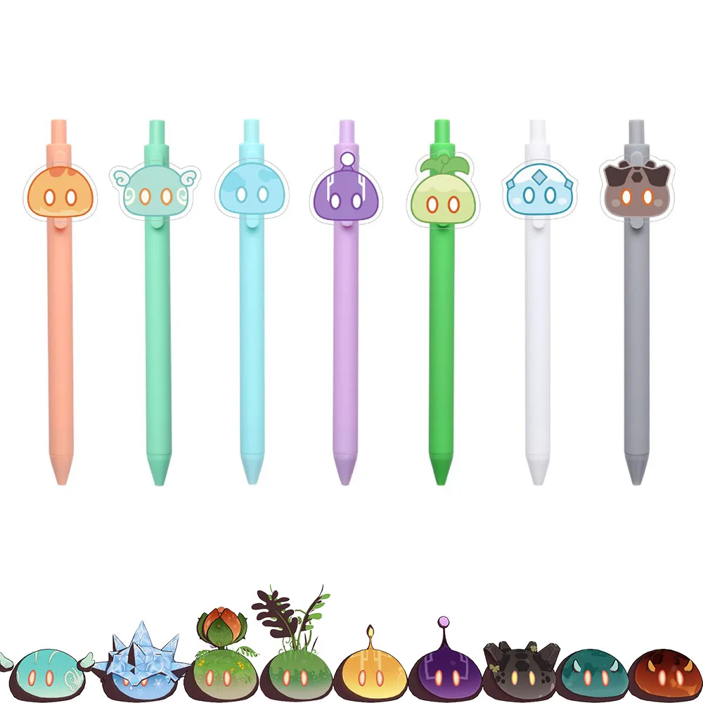 Slime Pen Genshin Impact Hydro Electro Anemo Cyro Geo Dendro Pyro Set Black Fans Gifts
Slime Pen Genshin Impact Hydro Electro Anemo Cyro Geo Dendro Pyro Set Black Fans Gifts