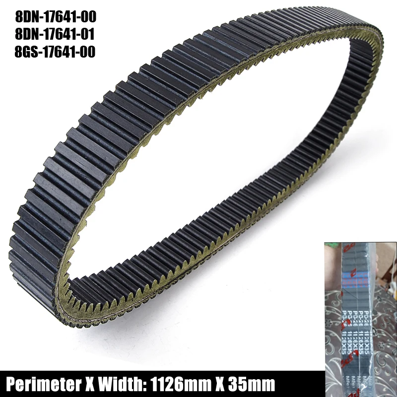 

8DN-17641-00/01 Drive belt For Arctic Cat Bearcat XT FX10 RFX10 FX Nytro M-TX 162 SE R-TX X-TX ER SE FX RFX 10 8GS-17641-001