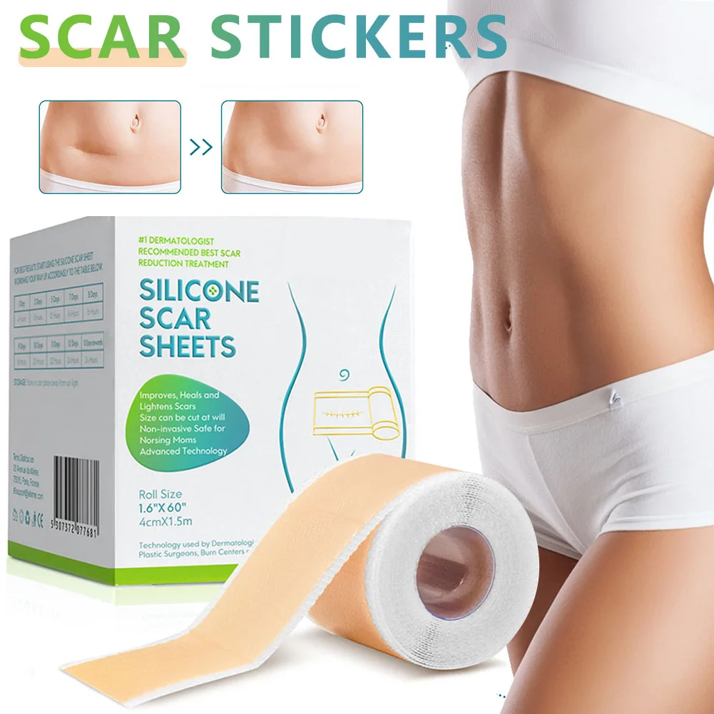 Silicone Scar Stickers Medical Silicone Easy-Tear Gel Tape Roll Medical Grade For Scar For Surgery Scars Portable PR Sale
Silicone Scar Stickers Medical Silicone Easy-Tear Gel Tape Roll Medical Grade For Scar For Surgery Scars Portable PR Sale