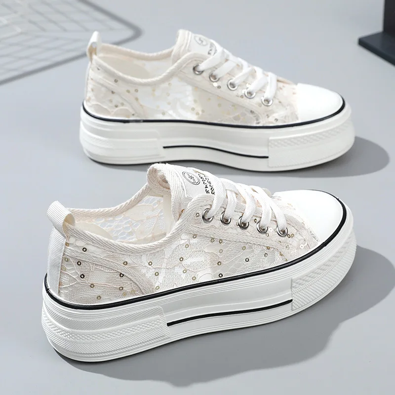 New net shoes women spring and summer casual women's shoes thick sole increase breathable pattern all match
New net shoes women spring and summer casual women's shoes thick sole increase breathable pattern all match
