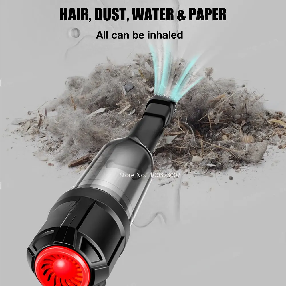 9000Pa 3 In 1 Car Vacuum Cleaner Strong Suction Portable Hand Vacuum Mini Rechargeable Wireless Handheld Car Vacuum Cleaner
9000Pa 3 In 1 Car Vacuum Cleaner Strong Suction Portable Hand Vacuum Mini Rechargeable Wireless Handheld Car Vacuum Cleaner