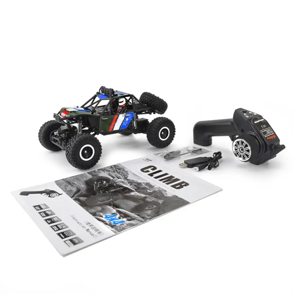 1:16 Full Scale 2.4g Remote Control Climbing Car 4wd High-Speed Off-Road Vehicle Model With Lights Toys For Boys Children Toys
1:16 Full Scale 2.4g Remote Control Climbing Car 4wd High-Speed Off-Road Vehicle Model With Lights Toys For Boys Children Toys