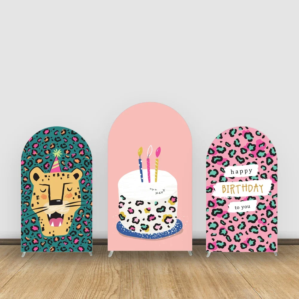 Animal Print Theme Balloon Arch Elastic Fabric Backdrop Cover Birthday Party Decorations Background for Photography-Customizable
Animal Print Theme Balloon Arch Elastic Fabric Backdrop Cover Birthday Party Decorations Background for Photography-Customizable