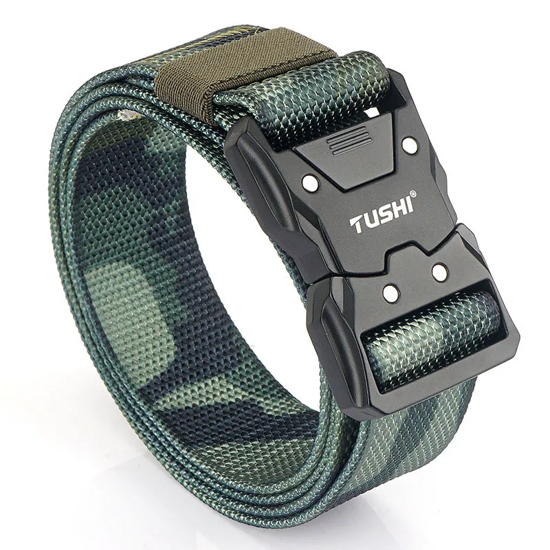 New quick release buckle tactical nylon belt men wear-resistant durable adjustable casual tooling outdoor training pants belt
New quick release buckle tactical nylon belt men wear-resistant durable adjustable casual tooling outdoor training pants belt
