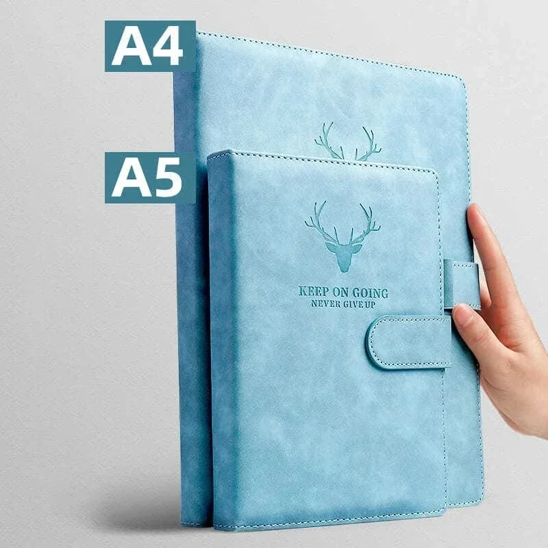 Record Soft Diary Sketchbook Thickened Notepad Business Students Office Leather Meeting Book Ultra-thick Notebook Work
Record Soft Diary Sketchbook Thickened Notepad Business Students Office Leather Meeting Book Ultra-thick Notebook Work