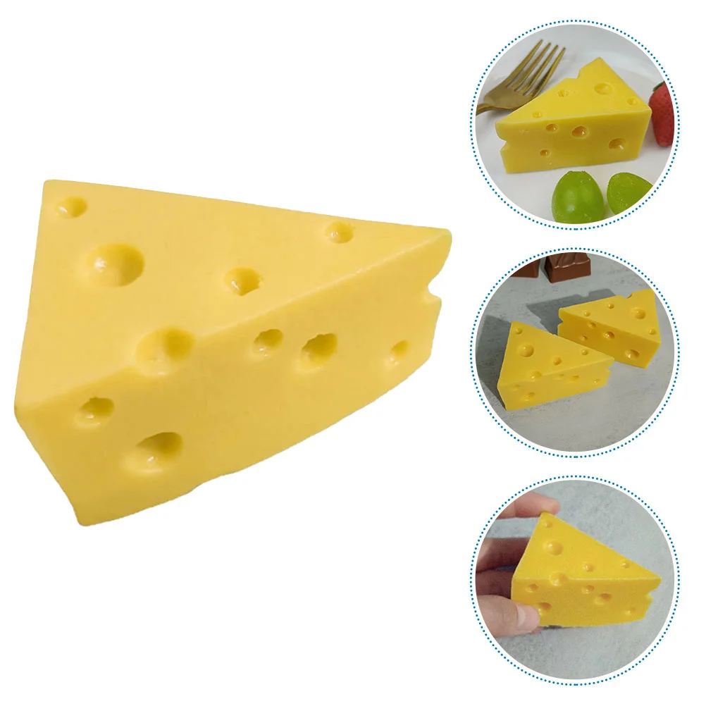 English title: Simulation Cheese Model Fake Cheese Artificial Cheese Triangle Cheesecake Dessert Artificial Bread Faux Bread
English title: Simulation Cheese Model Fake Cheese Artificial Cheese Triangle Cheesecake Dessert Artificial Bread Faux Bread