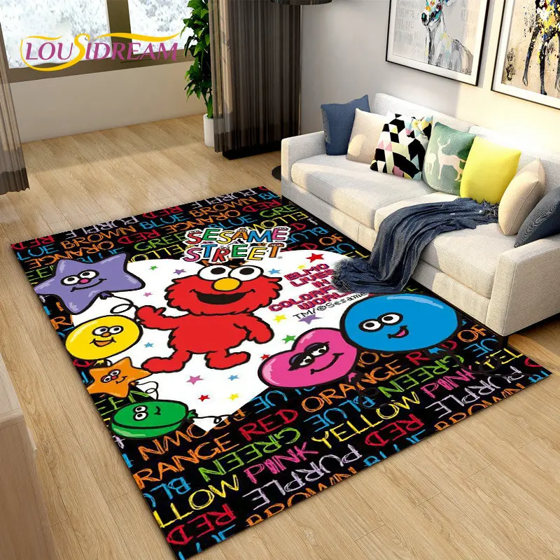 TV Sesame Street Cute Cartoon Area Rug,Carpet Rug for Living Room Bedroom Sofa Doormat Decoration, Kids Play Non-slip Floor Mat
TV Sesame Street Cute Cartoon Area Rug,Carpet Rug for Living Room Bedroom Sofa Doormat Decoration, Kids Play Non-slip Floor Mat