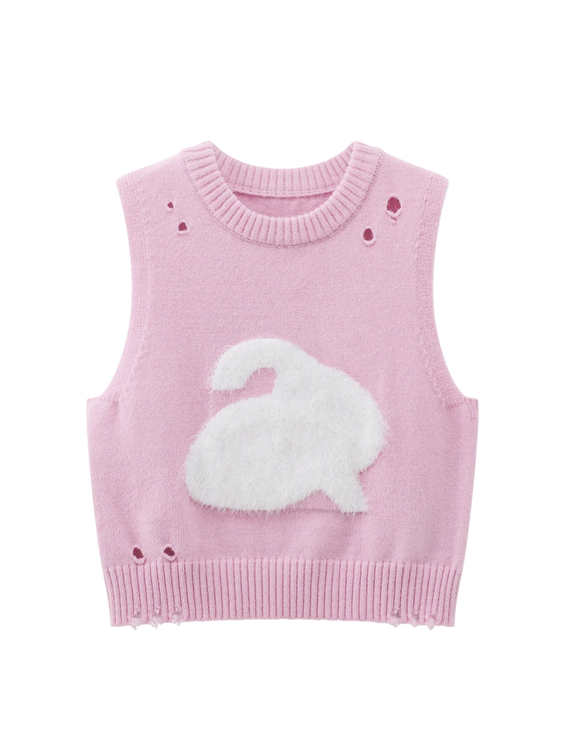 Relaxed sense of high quality spring and summer new niche designer brand short jacquard waistcoat sweater knitted bottom sweater
Relaxed sense of high quality spring and summer new niche designer brand short jacquard waistcoat sweater knitted bottom sweater