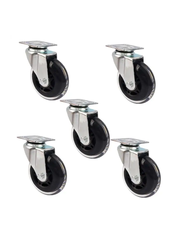 5 Packs Caster Manufacturer Recommends High Quality 3-inch Pu Universal Polyurethane Transparent Furniture Office
5 Packs Caster Manufacturer Recommends High Quality 3-inch Pu Universal Polyurethane Transparent Furniture Office