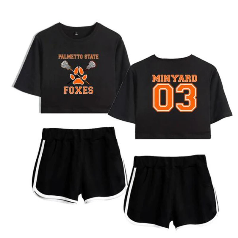 Summer Women's Sets The Foxhole Court Short Sleeve Crop Top + Shorts Sweat Suits Women Tracksuits Two Piece Outfits Streetwear
Summer Women's Sets The Foxhole Court Short Sleeve Crop Top + Shorts Sweat Suits Women Tracksuits Two Piece Outfits Streetwear