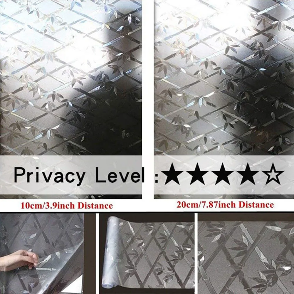 1 Roll PVC Glass Film Sticker 3D Static Cling Cover Frosted Privacy Home Decoration For Bedroom Living Room Office
1 Roll PVC Glass Film Sticker 3D Static Cling Cover Frosted Privacy Home Decoration For Bedroom Living Room Office