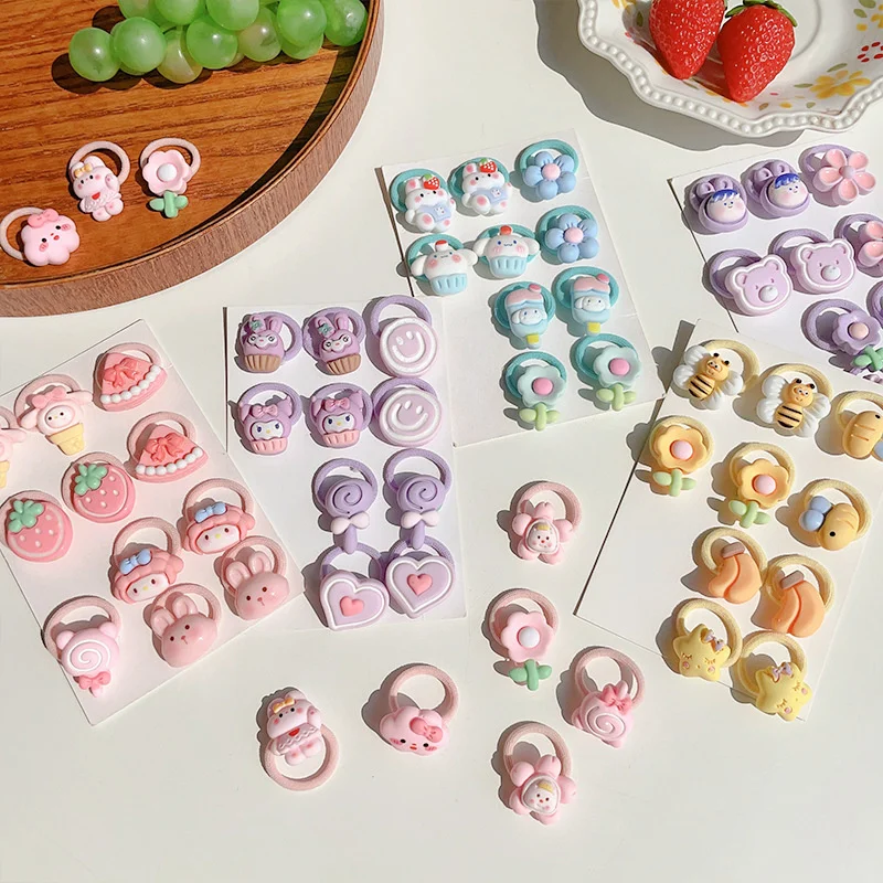 10PCS Set Cartoon Color Frog Dog Flower Bee Small Elastic Hair Band For Baby Girl Cute Kawaii Fairy Rubber Ties Fashion Gift
10PCS Set Cartoon Color Frog Dog Flower Bee Small Elastic Hair Band For Baby Girl Cute Kawaii Fairy Rubber Ties Fashion Gift
