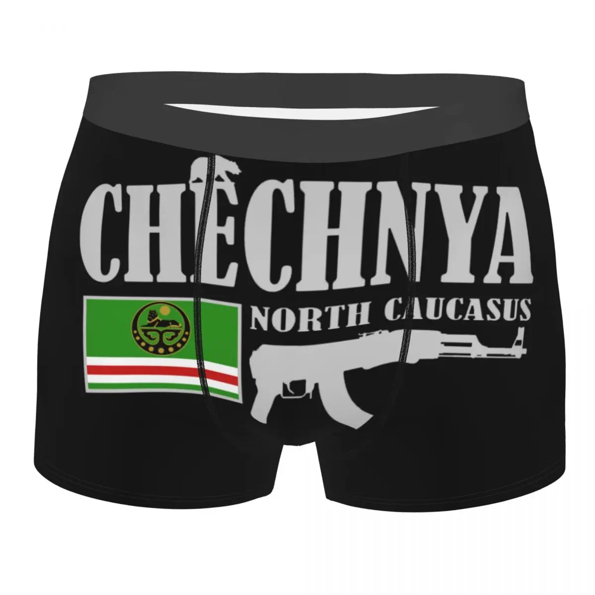Fashion Chechnya Fighter Boxers Shorts Panties Male Underpants Comfortable Chechen Flag Briefs Underwear
Fashion Chechnya Fighter Boxers Shorts Panties Male Underpants Comfortable Chechen Flag Briefs Underwear