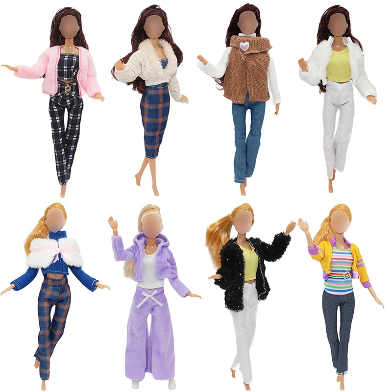 1Set 30cm Doll Clothes Dress Fashion Winter Dress Set Doll Dressing Doll Gift 1:6 Doll Dress Pants Set
1Set 30cm Doll Clothes Dress Fashion Winter Dress Set Doll Dressing Doll Gift 1:6 Doll Dress Pants Set