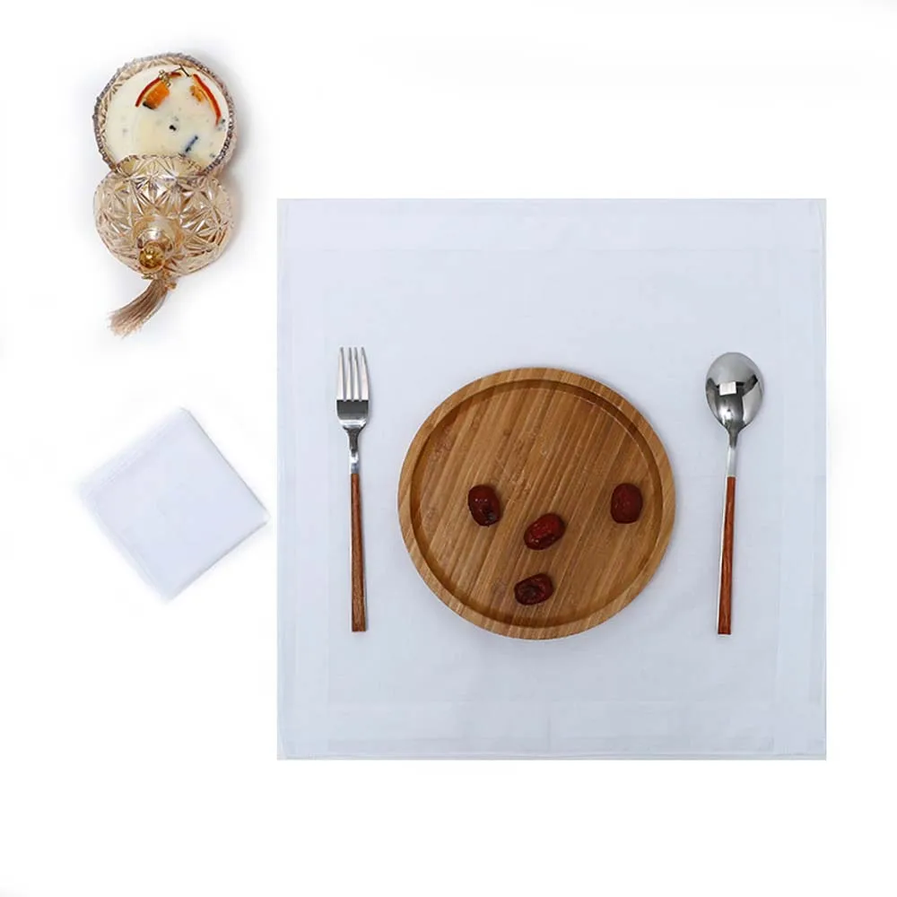 100% Cotton Handkerchief Cloth Diner Banquet Wedding Party Home Table Decorations 12Pcs 40x40cm White Napkins Reusable Napkin
100% Cotton Handkerchief Cloth Diner Banquet Wedding Party Home Table Decorations 12Pcs 40x40cm White Napkins Reusable Napkin