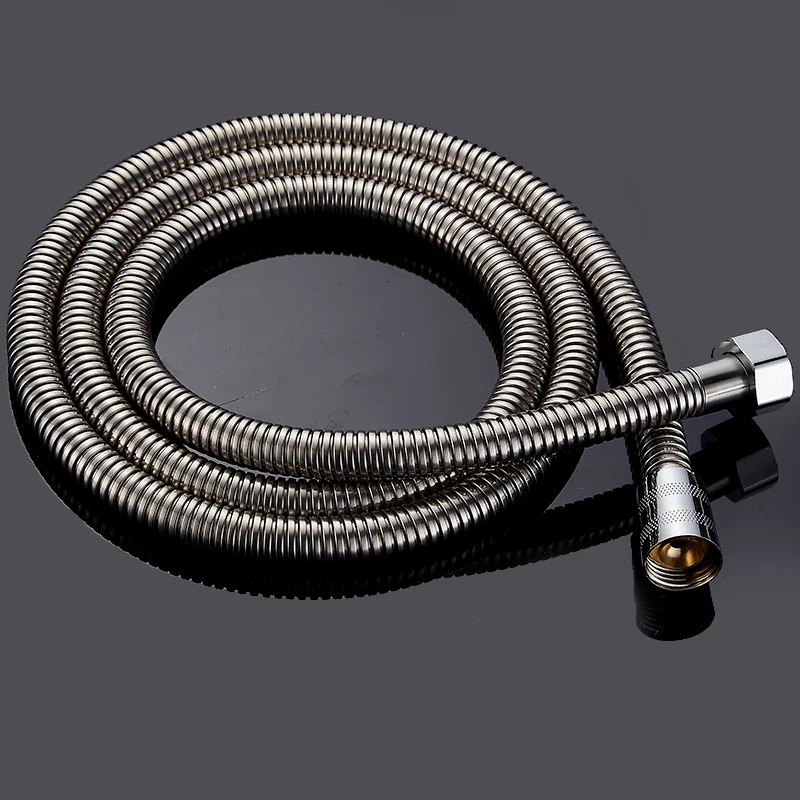 Stainless Steel Flexible Shower Hose Long Bathroom Shower Water Hose Extension Plumbing Pipe Pulling Tube Bathroom Accessories
Stainless Steel Flexible Shower Hose Long Bathroom Shower Water Hose Extension Plumbing Pipe Pulling Tube Bathroom Accessories