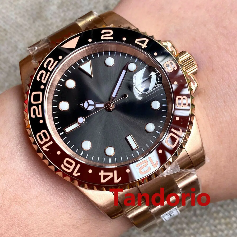 Bliger 40mm Sapphire Glass NH35A Movement Black Dial Crystal Ceramic Bezel Japan Men Watch Date Luminous
Bliger 40mm Sapphire Glass NH35A Movement Black Dial Crystal Ceramic Bezel Japan Men Watch Date Luminous