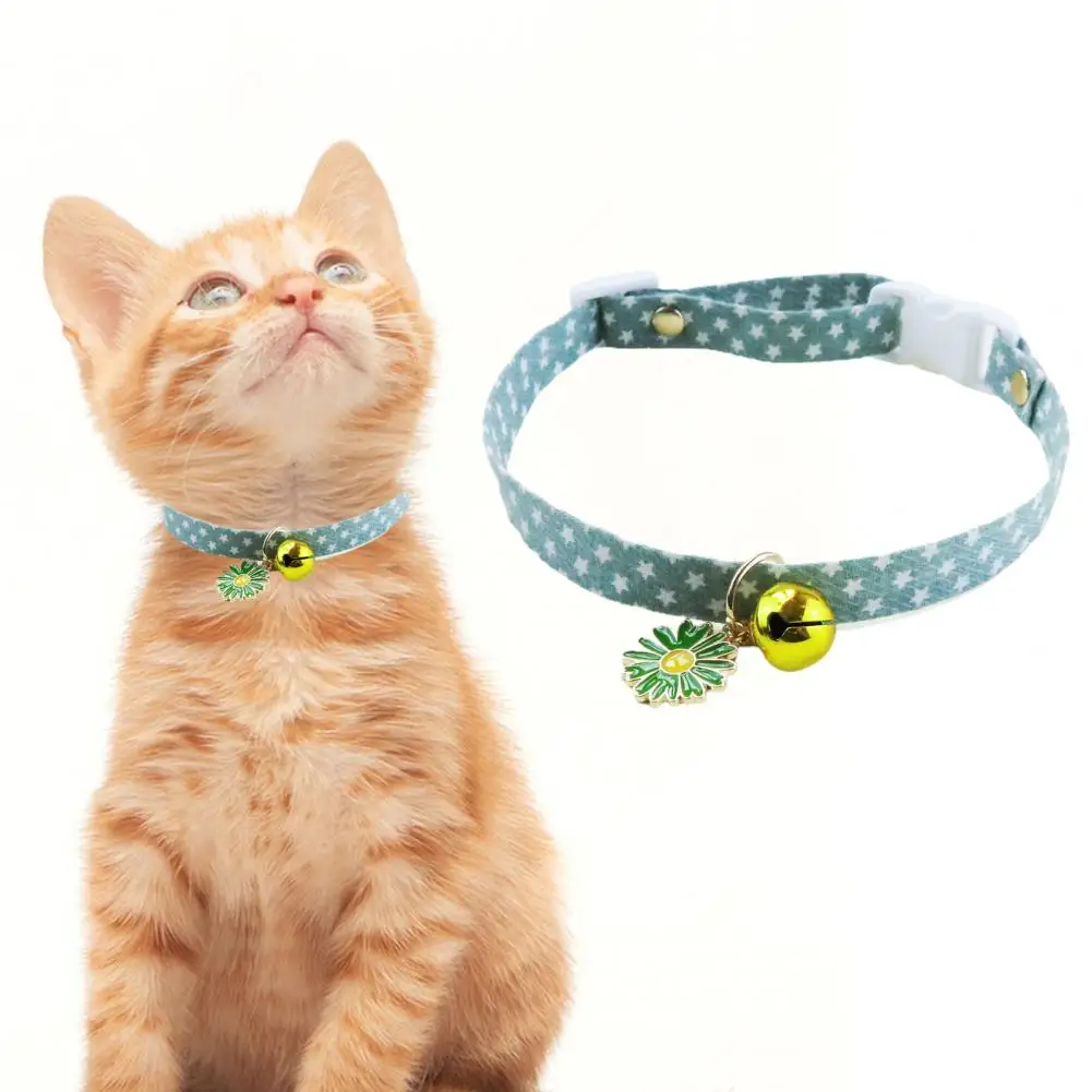 Spring Cat Collar with Bell Pendant Adjustable Pet Necklace for Small Medium Dogs Cats Bell Collar Secure Pet Accessory
Spring Cat Collar with Bell Pendant Adjustable Pet Necklace for Small Medium Dogs Cats Bell Collar Secure Pet Accessory
