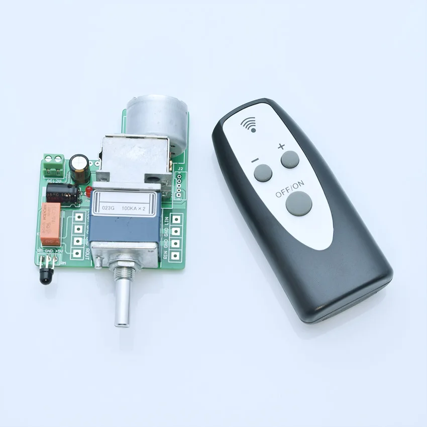 Nvarcher ALPS27 Motor Remote Control Volume Board Infrared Modified Potentiometer Preamplifier
Nvarcher ALPS27 Motor Remote Control Volume Board Infrared Modified Potentiometer Preamplifier