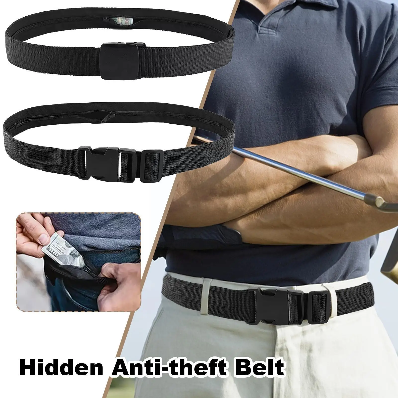 Fashion Travel Security Money Belt Travel To Prevent Security Money Waist Zip Pocket From Hidden Being Secret Money U1A7
Fashion Travel Security Money Belt Travel To Prevent Security Money Waist Zip Pocket From Hidden Being Secret Money U1A7