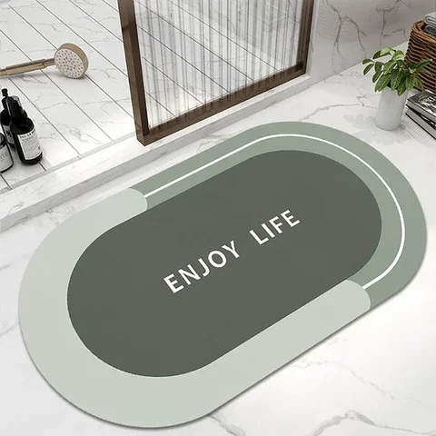 Non-Slip Bathroom Carpet Super Absorbent GURET Bath Mat Quick Drying Entrance Doormat Floor Mats Toilet Rug Bathroom Accessories
Non-Slip Bathroom Carpet Super Absorbent GURET Bath Mat Quick Drying Entrance Doormat Floor Mats Toilet Rug Bathroom Accessories