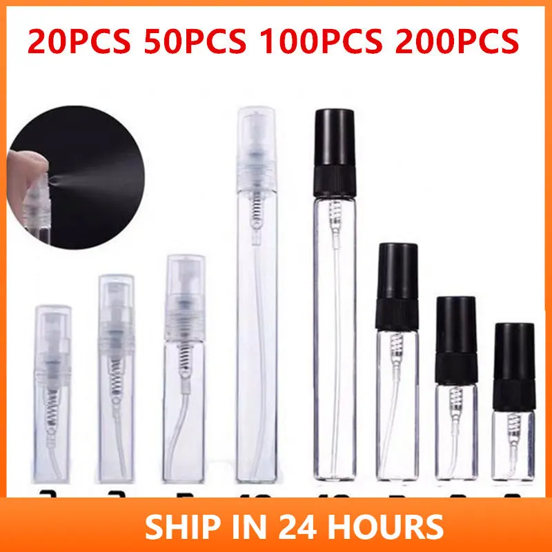 50/100/200PCS 2ML 5ML 10ML Black Clear Mini Perfume Glass Bottle Empty Cosmetics Bottle Sample Thin Glass Vials Wholesale 2#11
50/100/200PCS 2ML 5ML 10ML Black Clear Mini Perfume Glass Bottle Empty Cosmetics Bottle Sample Thin Glass Vials Wholesale 2#11