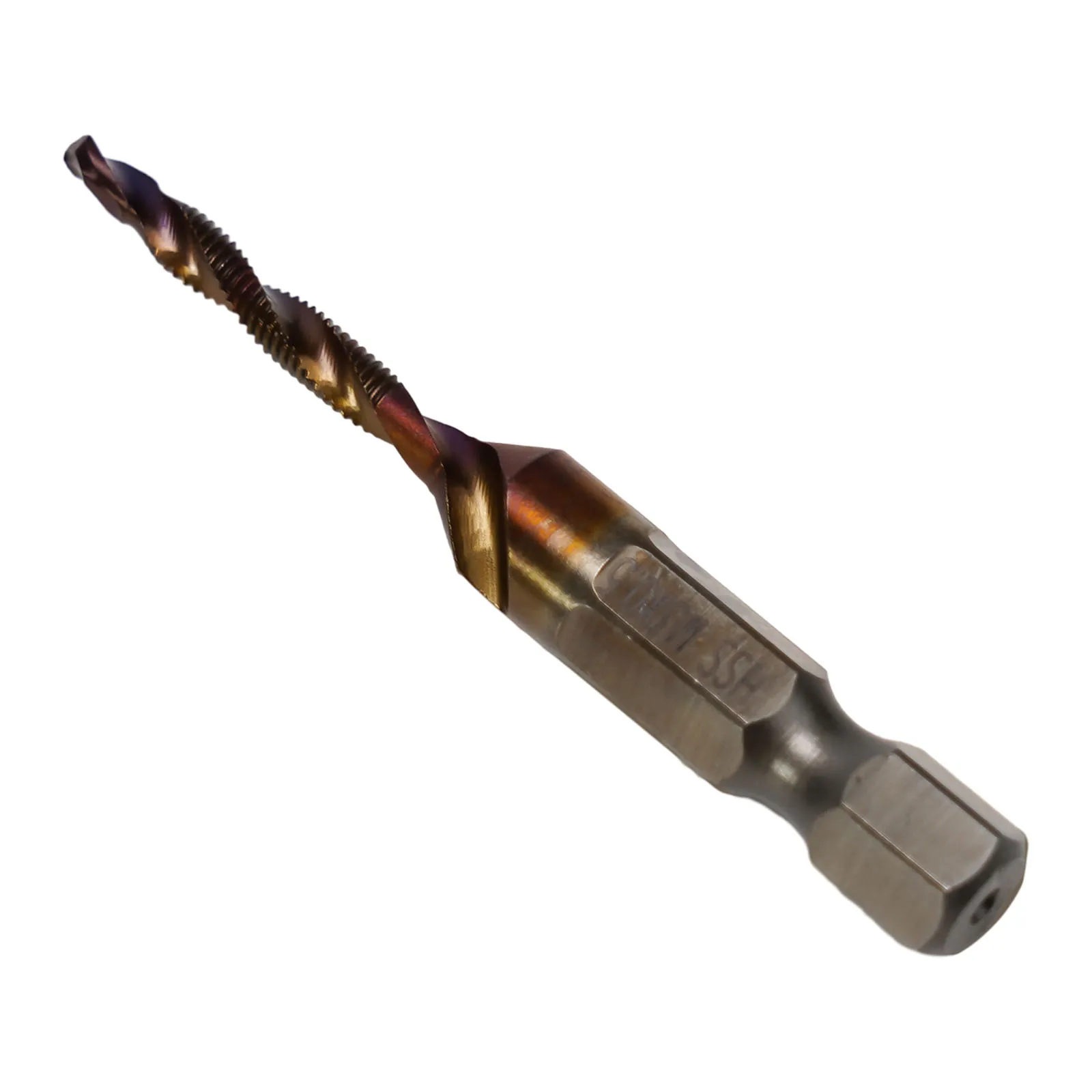 Screw Bit Tap Drill Bit High-speed Steel HSS Hex Shank Screw Machine 1/4 Hexagon Shank 1Pcs Compound Tap M3-M10
Screw Bit Tap Drill Bit High-speed Steel HSS Hex Shank Screw Machine 1/4 Hexagon Shank 1Pcs Compound Tap M3-M10