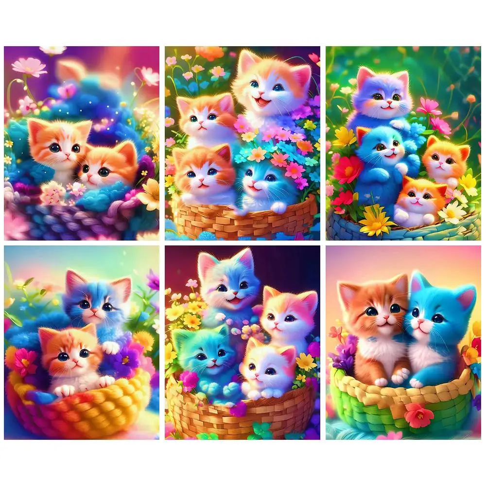 RUOPOTY Acrylic Painting By Numbers Animal Cats On Canvas Pictures By Numbers Handicraft Handiwork Art
RUOPOTY Acrylic Painting By Numbers Animal Cats On Canvas Pictures By Numbers Handicraft Handiwork Art