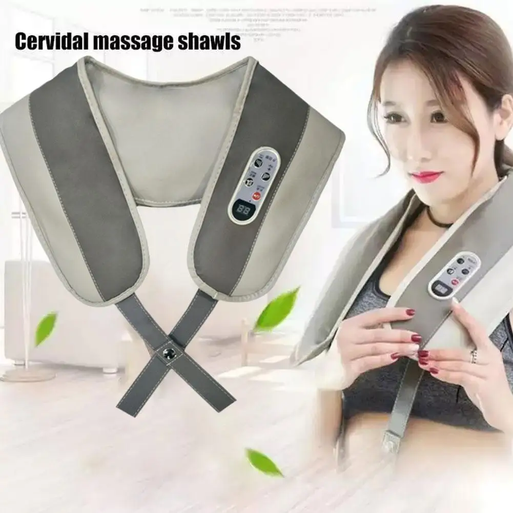 Portable Massage Shawl Electric Malaxation Cervical Shiatsu Back Shoulder And Smart Anti Cellulite Neck Office Massager
Portable Massage Shawl Electric Malaxation Cervical Shiatsu Back Shoulder And Smart Anti Cellulite Neck Office Massager