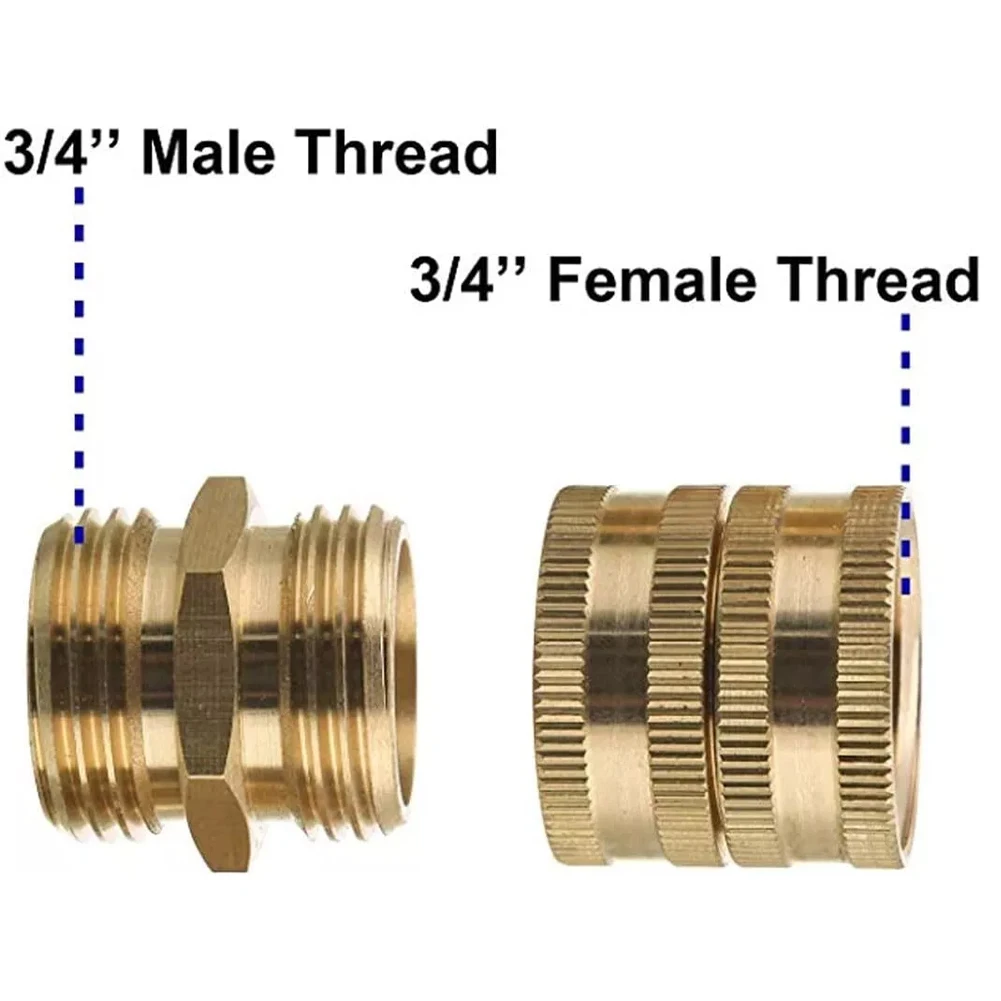 Brand New Connector Replacement Female To Female Male To Male 1 Set 3/4 \" Female Thread 3/4 \" Male Thread Garden
Brand New Connector Replacement Female To Female Male To Male 1 Set 3/4 \" Female Thread 3/4 \" Male Thread Garden