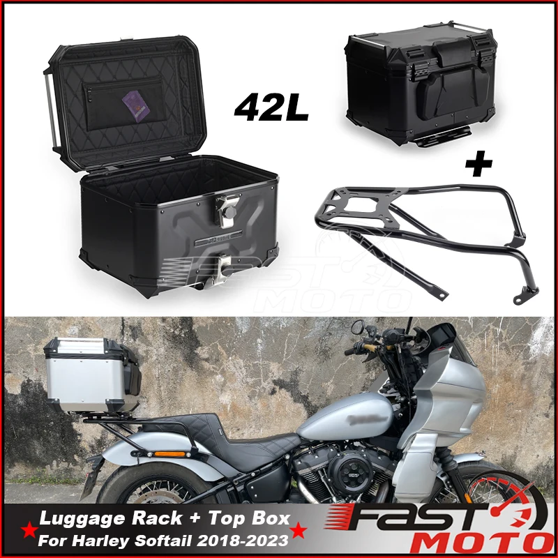 Багажник мотоцикла задняя Сумка 42L ящик для инструментов Чехлы для Harley Softail 18-2023 уличный Боб FXBB FXBBS детская полка для багажа
Багажник мотоцикла задняя Сумка 42L ящик для инструментов Чехлы для Harley Softail 18-2023 уличный Боб FXBB FXBBS детская полка для багажа