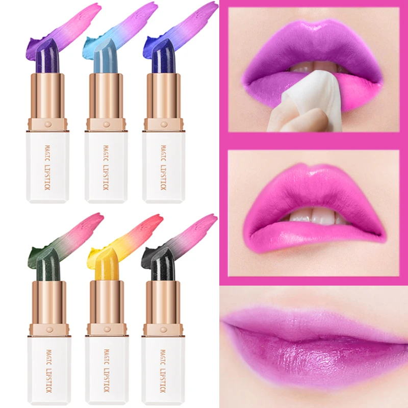 6 Colors Magic Lipstick Temperature Color Changing Lipstick Gloss Moisturizing Long Lasting Waterproof Crystal Jelly Lip Balm
6 Colors Magic Lipstick Temperature Color Changing Lipstick Gloss Moisturizing Long Lasting Waterproof Crystal Jelly Lip Balm