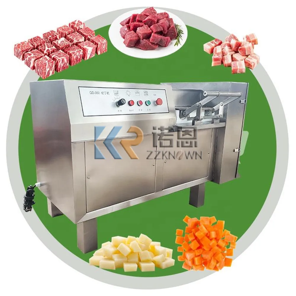 Commercial Frozen Meat Chicken Cube Cutter Slicer Automatic Beef Pork Cuber Poultry Meat Cut Machine
Commercial Frozen Meat Chicken Cube Cutter Slicer Automatic Beef Pork Cuber Poultry Meat Cut Machine