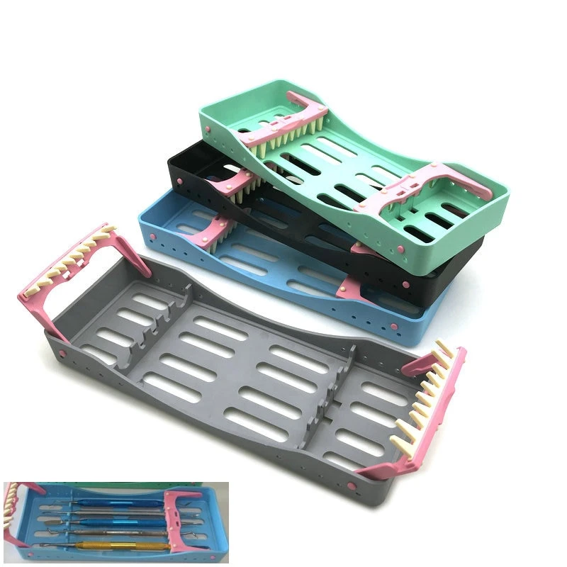 New Dental Clinic Sterilization Box Case with 5 Holders Tips handles Instrument Autoclavable 4 color
New Dental Clinic Sterilization Box Case with 5 Holders Tips handles Instrument Autoclavable 4 color