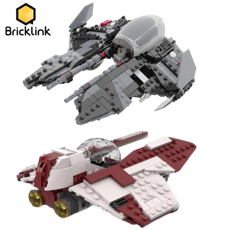 Bricklink Star Movie Spaceship Eta-2 Actis Class Interceptor MOC Starfighters Sets Building Blocks Kid Toys Christmas Gift
Bricklink Star Movie Spaceship Eta-2 Actis Class Interceptor MOC Starfighters Sets Building Blocks Kid Toys Christmas Gift