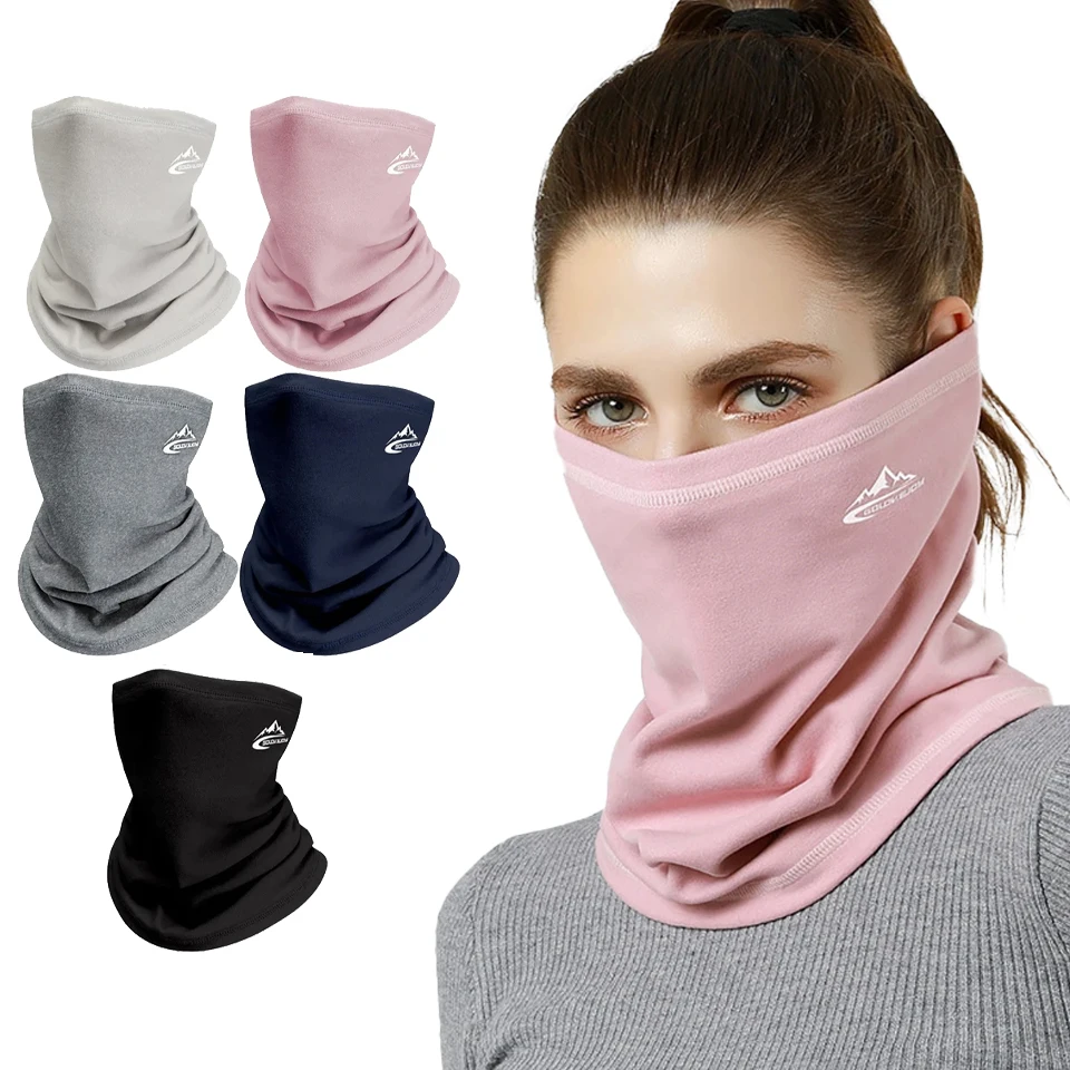 

Cycling Skiing Motorcycle Bandana Windproof Skin-friendly Warm Face Mask High Elasticity Headband Running Neck Head Cover Unisex