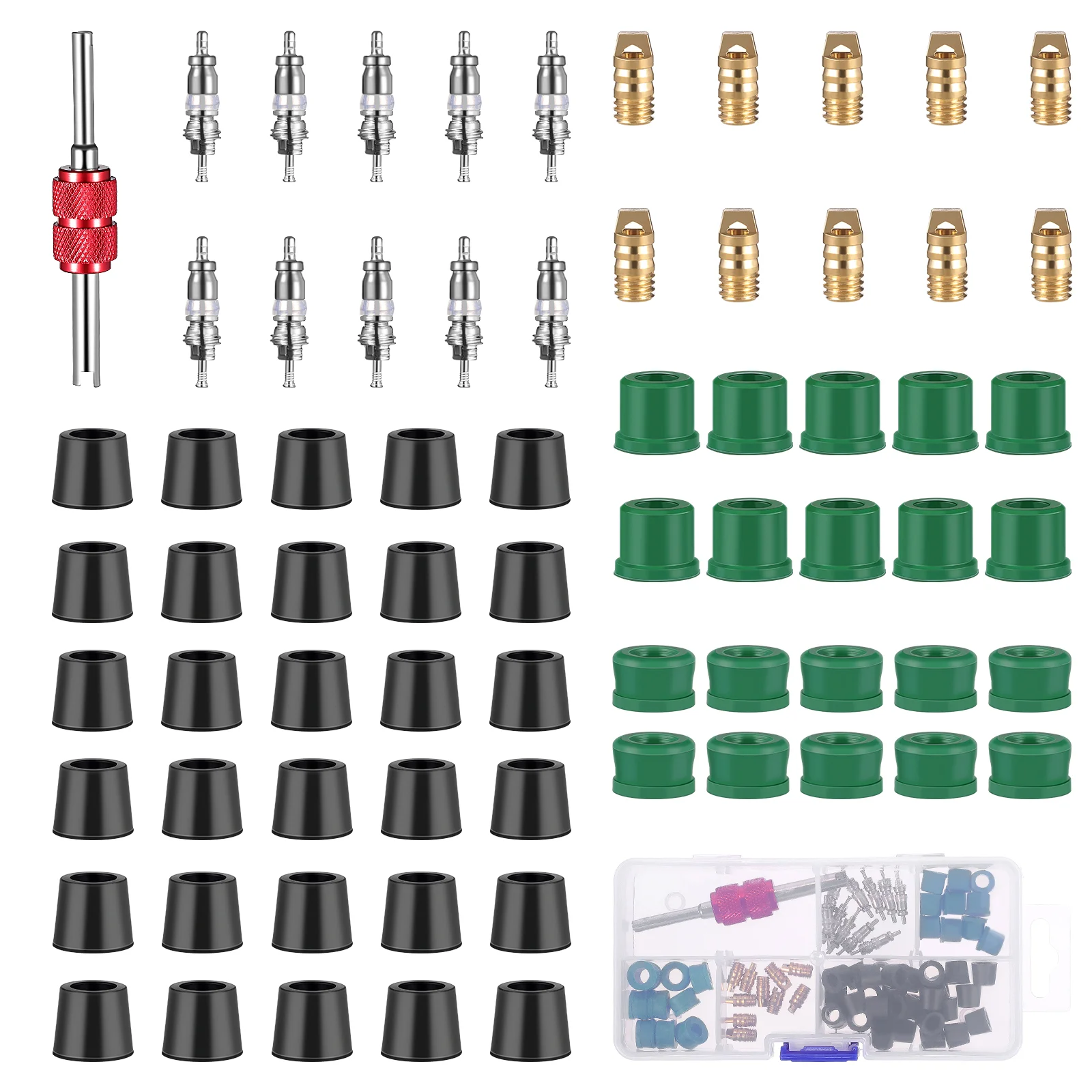Tool Valve Ac Car Kit Air Removal Conditioning Schrader Core Repair Tools Refrigerant Recovery Recharge Line Hose Seal Hvac
Tool Valve Ac Car Kit Air Removal Conditioning Schrader Core Repair Tools Refrigerant Recovery Recharge Line Hose Seal Hvac