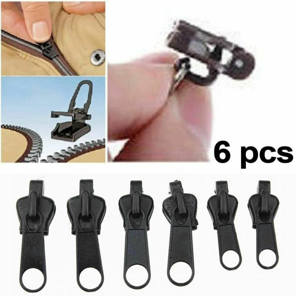 6PCS 3 Sizes Universal Zip Repair Replacement Kit Multifunctional DIY Sewing Craft Tailor Clothes Design Zip Fixers Apparel Sewi
6PCS 3 Sizes Universal Zip Repair Replacement Kit Multifunctional DIY Sewing Craft Tailor Clothes Design Zip Fixers Apparel Sewi
