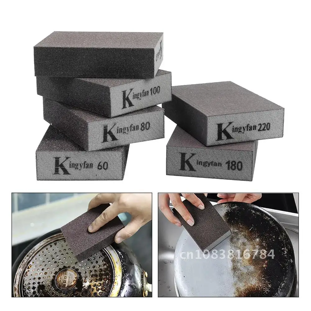 Medium Grit Sanding Sponge Block With Fine Grit Words Flexible Rough Dry Abrasive Drywall Craft Polishing Emery Kitchen 120-100
Medium Grit Sanding Sponge Block With Fine Grit Words Flexible Rough Dry Abrasive Drywall Craft Polishing Emery Kitchen 120-100