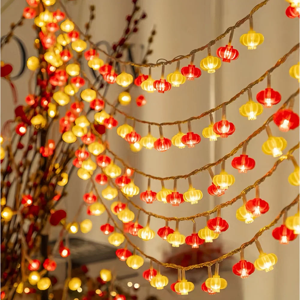 1pc 2-10M Red Yellow Lantern String Light LED Solar String Light New Year Decoration Birthday Decoration Party Decoration
1pc 2-10M Red Yellow Lantern String Light LED Solar String Light New Year Decoration Birthday Decoration Party Decoration