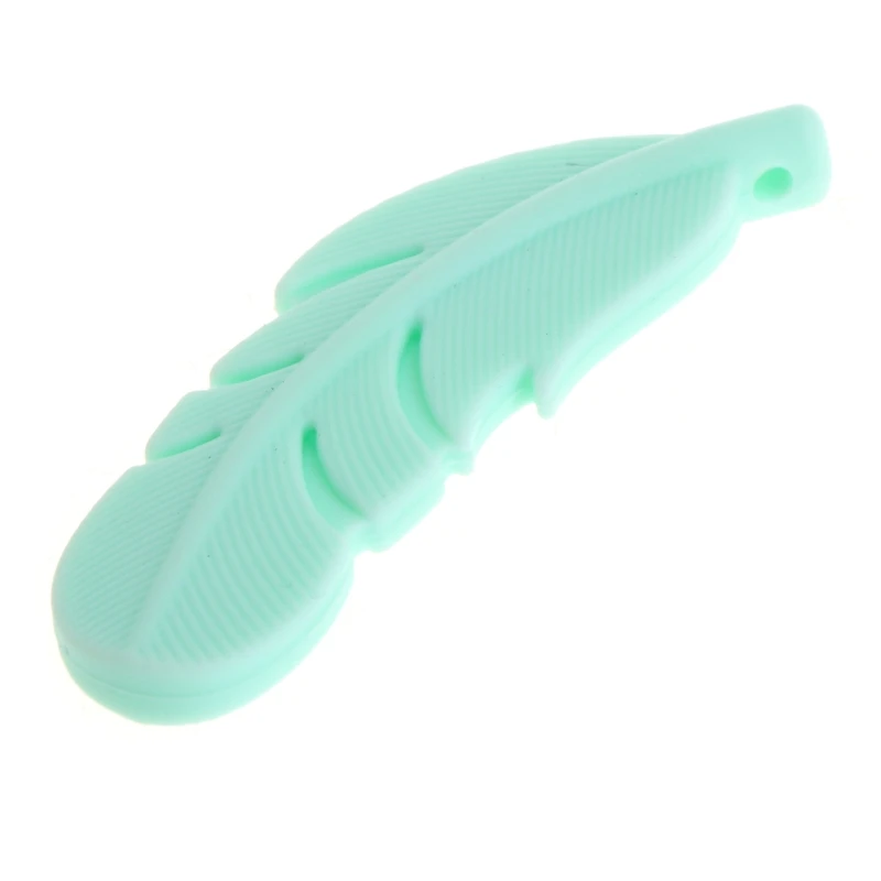 Nursing Feather Pendant Baby Teether Silicone Soother Chew Toy Teething Necklace Hanging Pendant Food Grade DropShipping
Nursing Feather Pendant Baby Teether Silicone Soother Chew Toy Teething Necklace Hanging Pendant Food Grade DropShipping