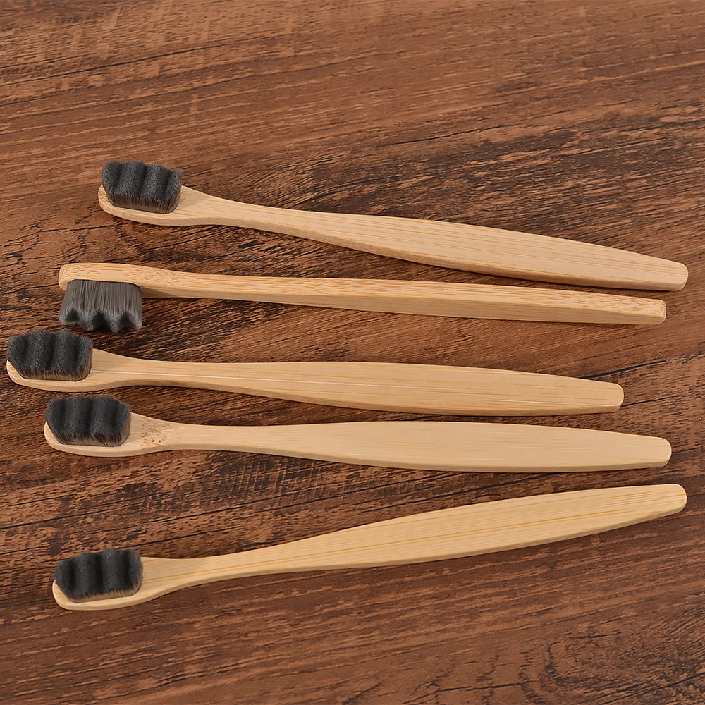 10 Pcs Ultra Fine Soft Hair Eco Friendly Travel Toothbrush Soft Fiber Nano Manual Toothbrush Vegan Teeth Oral Hygiene Care Tools
10 Pcs Ultra Fine Soft Hair Eco Friendly Travel Toothbrush Soft Fiber Nano Manual Toothbrush Vegan Teeth Oral Hygiene Care Tools