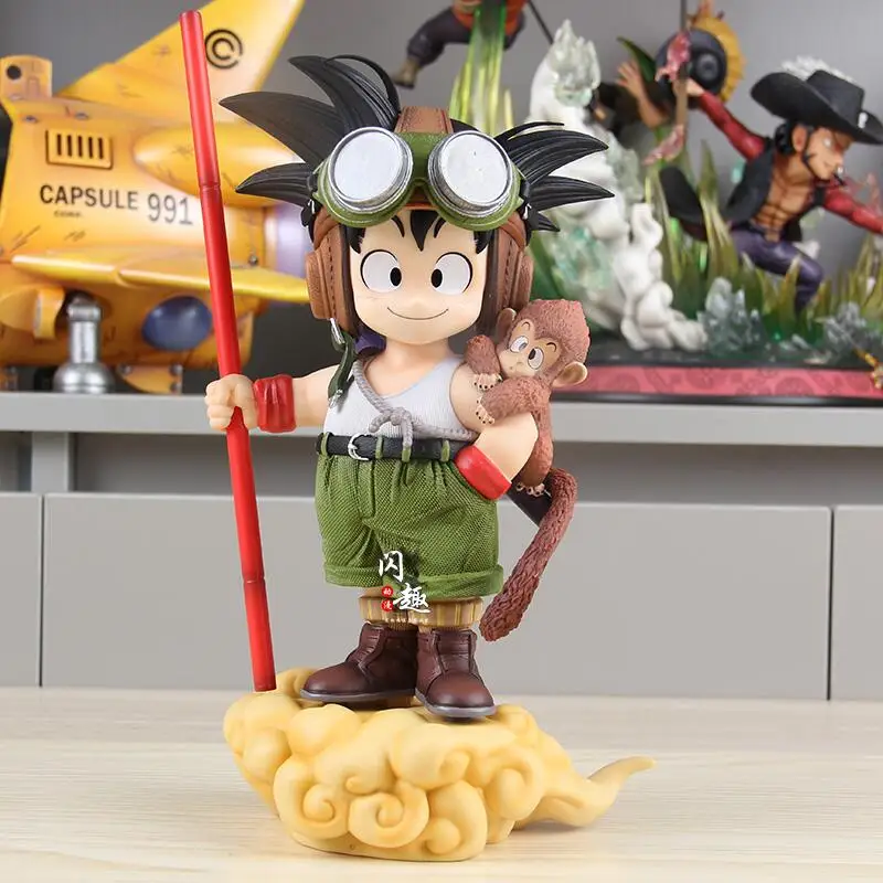 

Son Goku Dragon Ball Z BlackHole Action Figure Anime DBZ Figuras Toys Manga Figurine GK Statue Collection Model Gift for Kids